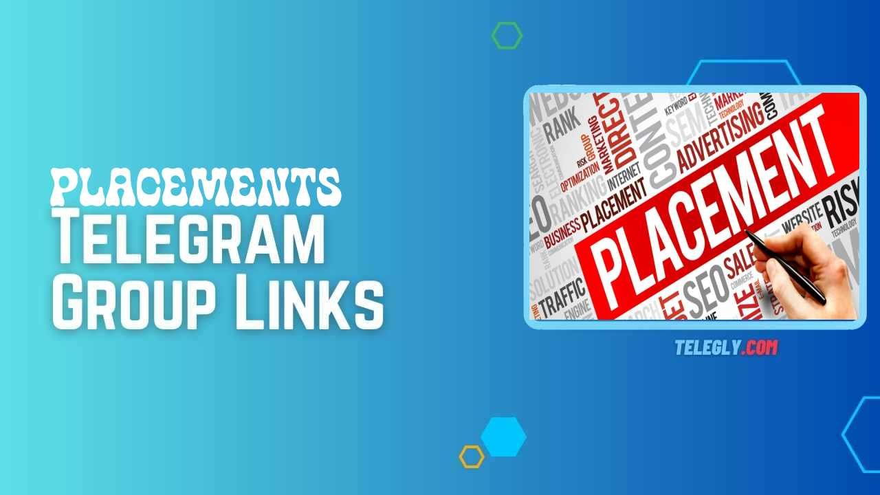 Placements Telegram Group Links